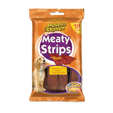 Load image into Gallery viewer, Munch & Crunch Meaty Strips Various Flavours & Pack Sizes