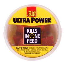 Load image into Gallery viewer, The Big Cheese Block Bait Rodent Killer 20g x 15