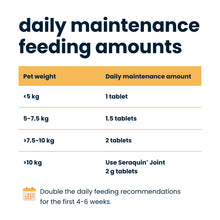 Load image into Gallery viewer, Seraquin Joint Tablets For Cats & Dogs - 800mg / 2g x 60 Chewable Tablets