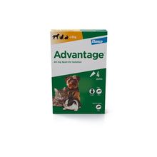 Load image into Gallery viewer, Advantage Spot On Flea Treatment (4 Pack) for Cats, Dogs & Rabbits
