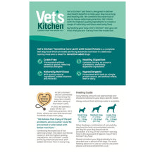 Load image into Gallery viewer, Vets Kitchen Sensitive Care Lamb & Sweet Potato 395g