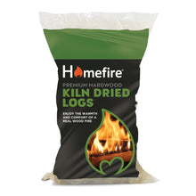 Load image into Gallery viewer, Homefire Kiln Dried Premium Hardwood Logs Small/Large Bag