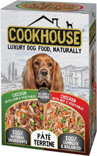 Load image into Gallery viewer, COOKHOUSE 100% Natural & Complete Luxury Wet Dog Food - 36 x 100g Pouches -Pate