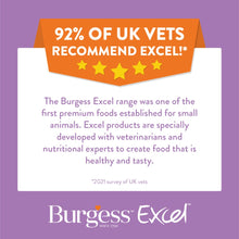 Load image into Gallery viewer, Burgess Excel Small Animal Chinchilla Food Nuggets 1.5kg