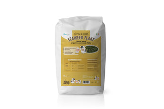 Load image into Gallery viewer, Sealac 20kg Organic Atlantic Seaweed Flake, Super Concentrated, Rich in over 60 Minerals and Vitamins, Supports Animal Health, Performance and Fertility