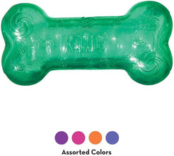Load image into Gallery viewer, KONG Squeezz Crackle Bone Assorted Medium