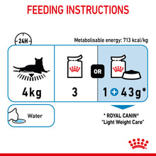 Load image into Gallery viewer, Royal Canin Light Weight Care in Jelly Adult Wet Cat Food For Cats 12 x 85g