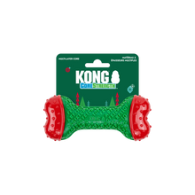 Load image into Gallery viewer, KONG Holiday CoreStrength Bone Green Small/Medium