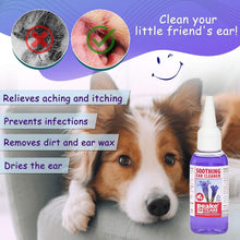 Load image into Gallery viewer, Peake Purple Pet Care Soothing Ear Cleaner - 50ml, 150ml, 500ml