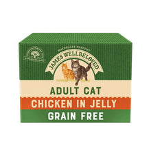 Load image into Gallery viewer, James Wellbeloved Adult Cat Food Chicken In Jelly 85g