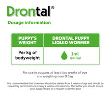Load image into Gallery viewer, Drontal Puppy Liquid Wormer - All Sizes