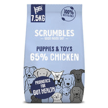 Load image into Gallery viewer, Scrumbles Dry Dog Food Puppy & Toy Breed Chicken 2kg/7.5kg