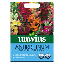 Load image into Gallery viewer, Antirrhinum Giant Rust Resistant