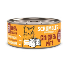 Load image into Gallery viewer, Scrumbles Wet Cat Pate Chicken/Tuna/Salmon/Turkey 80g