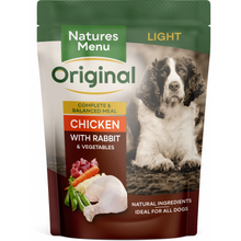 Load image into Gallery viewer, Natures Menu Original Wet Dog Food Pouches 8 x 300g