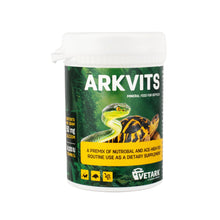Load image into Gallery viewer, Vetark Arkvits Mineral Feed Supplement For Reptiles 50g