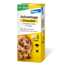 Load image into Gallery viewer, Elanco Advantage Chewable Flea and Tick Protection
