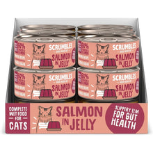 Load image into Gallery viewer, Scrumbles Wet Cat Jelly Chicken/Turkey/Duck/Salmon/Tuna Flavours 80g x 12/18