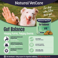 Load image into Gallery viewer, Natural VetCare Health & Wellbeing Chews for Dogs – Age Well, Calm & Settle, Daily Multivitamin, Gut Balance & Mobility – Vet-Formulated Chews