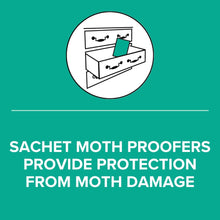 Load image into Gallery viewer, Modelli Moth Proofer Sachet Bouquet Vert - 4 Pack