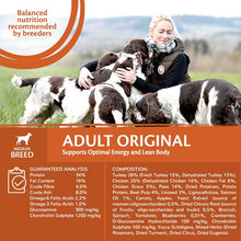 Load image into Gallery viewer, Wellness CORE Dog Dry Adult Original Turkey with Chicken Recipe 10kg – Grain-Free High Protein Food
