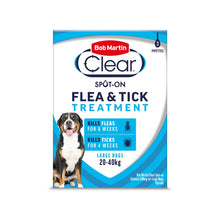 Load image into Gallery viewer, Bob Martin Clear Spot-On Flea & Tick Treatment For Large Dogs 20-40kg