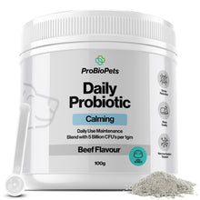 Load image into Gallery viewer, ProBioPets Daily Probiotic Calming Powder 100g