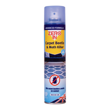 Load image into Gallery viewer, Zero In Carpet Beetle & Moth Killer 300ml Aerosol