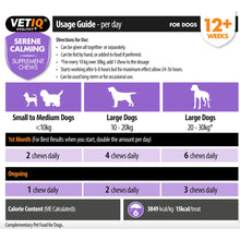 Load image into Gallery viewer, VETIQ Serene Calming Supplement Chews