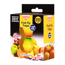 Load image into Gallery viewer, Zero In Ready-Baited Fruit Fly Trap Twinpack