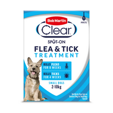 Load image into Gallery viewer, Bob Martin Clear Flea Spot On Pipettes For Cats & Dogs