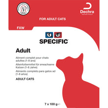Load image into Gallery viewer, Dechra Specific FXW Adult Wet Cat Food Trays Or Pouches