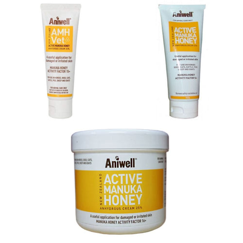 Aniwell Active Manuka Honey Animal Skin & Wound Care Treatment - All Sizes