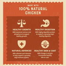 Load image into Gallery viewer, James Wellbeloved Chicken & Rice Puppy Wet Dog Food 400g x 12