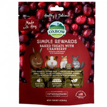 Load image into Gallery viewer, Oxbow Simple Rewards Baked Treats for Small Animals 85g