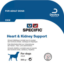 Load image into Gallery viewer, Dechra SPECIFIC™ CKW Heart & Kidney Support Wet Dog Food 6x300g