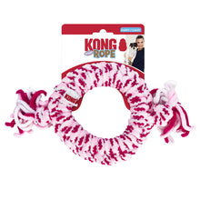 Load image into Gallery viewer, KONG Rope Ring Puppy Assorted Medium