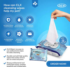 Load image into Gallery viewer, CLX Pet Cleansing Wipes