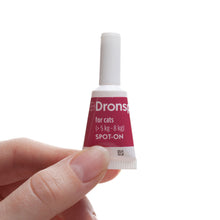 Load image into Gallery viewer, Dronspot Spot On Wormer for Small, Medium & Large Cats - 1 Or 2 Pipettes