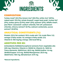 Load image into Gallery viewer, James Wellbeloved Turkey, Kale & Quinoa Adult Dog Superfood 1.5kg