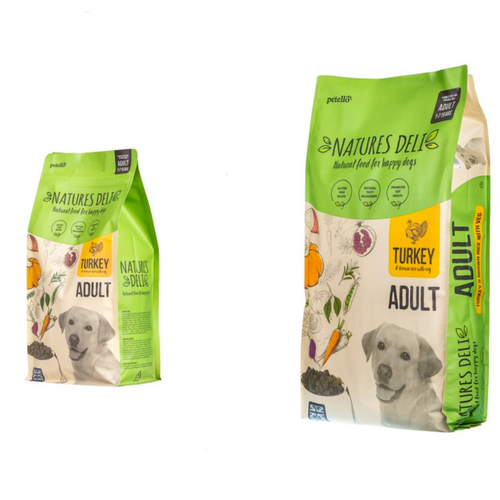 Natures Deli Adult Dried Dog Food Turkey and Rice