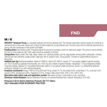 Load image into Gallery viewer, Dechra Specific FND Neutered Young Dry Kitten Food