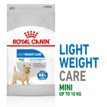 Load image into Gallery viewer, Royal Canin Dry Dog Food Light Weight Care For Mini Dogs - All Types