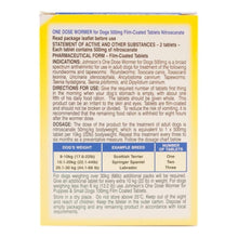 Load image into Gallery viewer, Johnsons One Dose Easy Wormer Size 2 - Pack of 2 Tablets