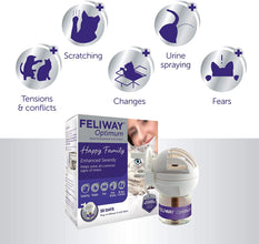 Load image into Gallery viewer, Feliway Optimum Diffuser & Refill Packs For Cats 48ml