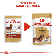 Load image into Gallery viewer, Royal Canin Wet Dog Food Specifically For Adult Dachshund 12x85g