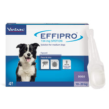 Load image into Gallery viewer, Virbac Effipro Spot On For Cats & Dogs 4 Pack