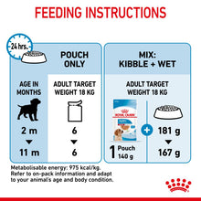 Load image into Gallery viewer, Royal Canin Nutritional Wet Dog Food For Medium Puppy 10x140g