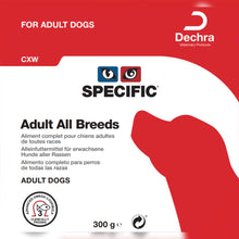 Load image into Gallery viewer, Dechra SPECIFIC™ CXW Adult All Breeds Wet Dog Food 6 x 300g