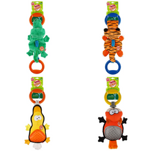 Load image into Gallery viewer, GiGwi Iron Grip Plush Tug Toy with TPR Handle Dog Toy